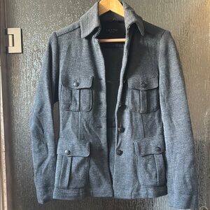 Rag & Bone Grey Merino Wool Jacket